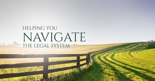 Helping you navigate the legal system
